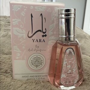 Yara Pink Bundle- Hand and Body Lotion & perfume